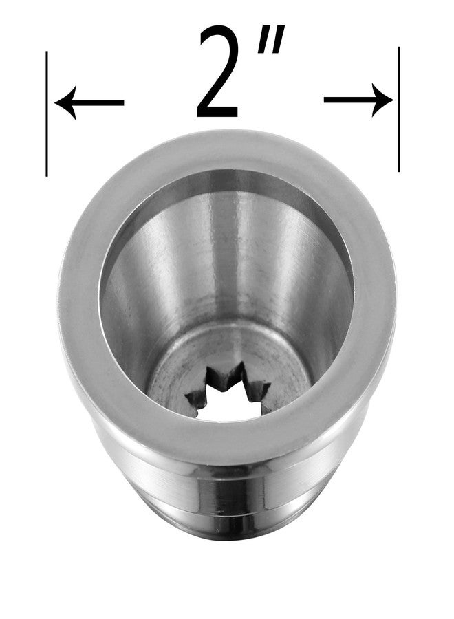 Wutfly 3 Sizes Stainless Steel Hollow Churro Nozzles Attachment for Spanish Churro Maker Machines - Image 3